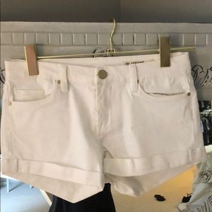 Blank NYC White Denim shorts